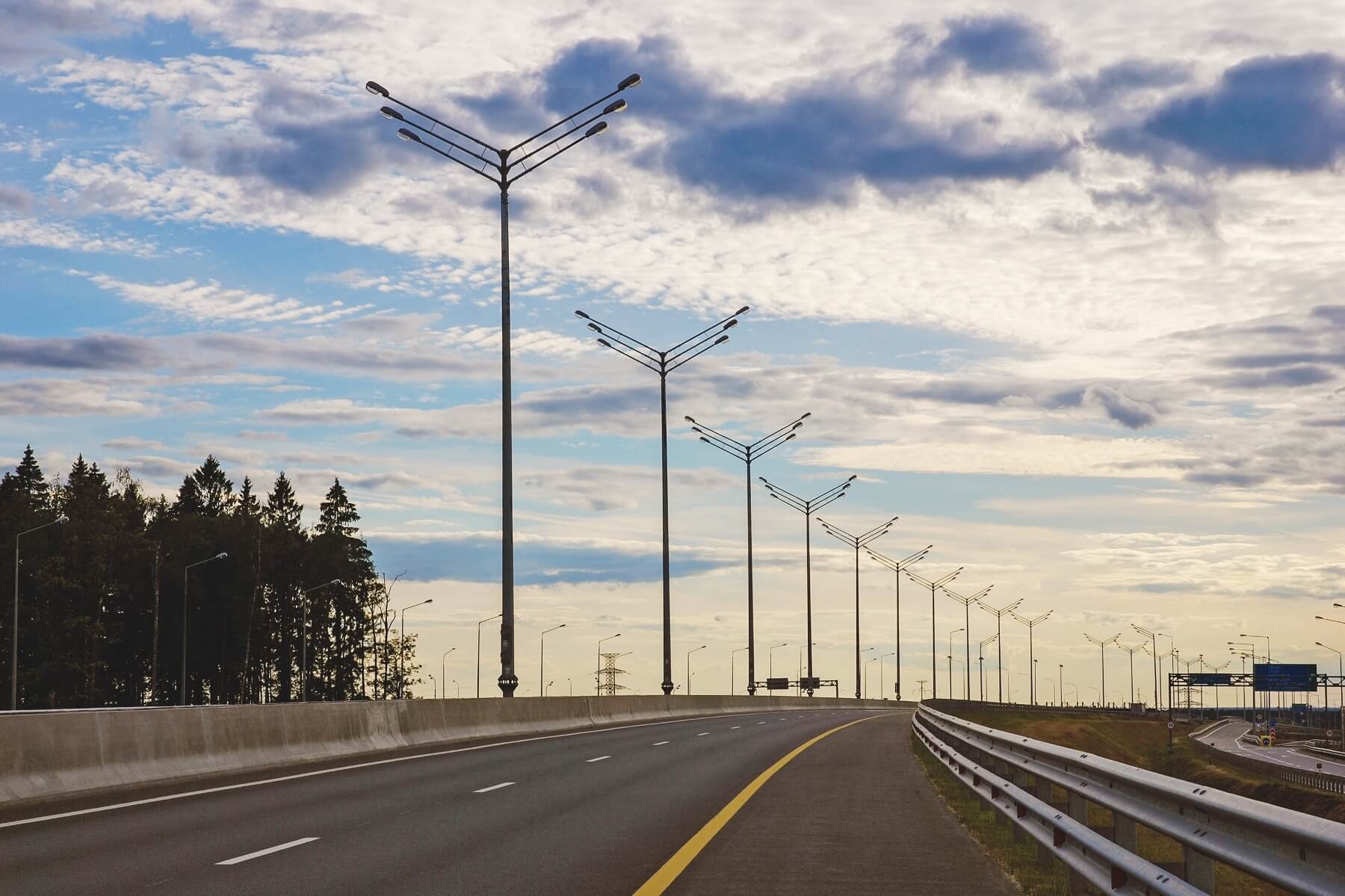 Street Lighting poles Galvanizing